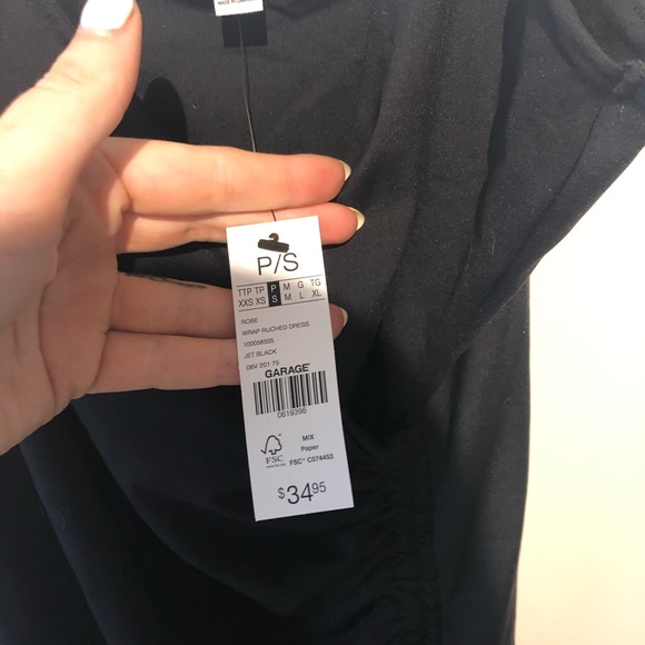 Garage Slinky Black Dress Never Worn - Picture 3 of 3